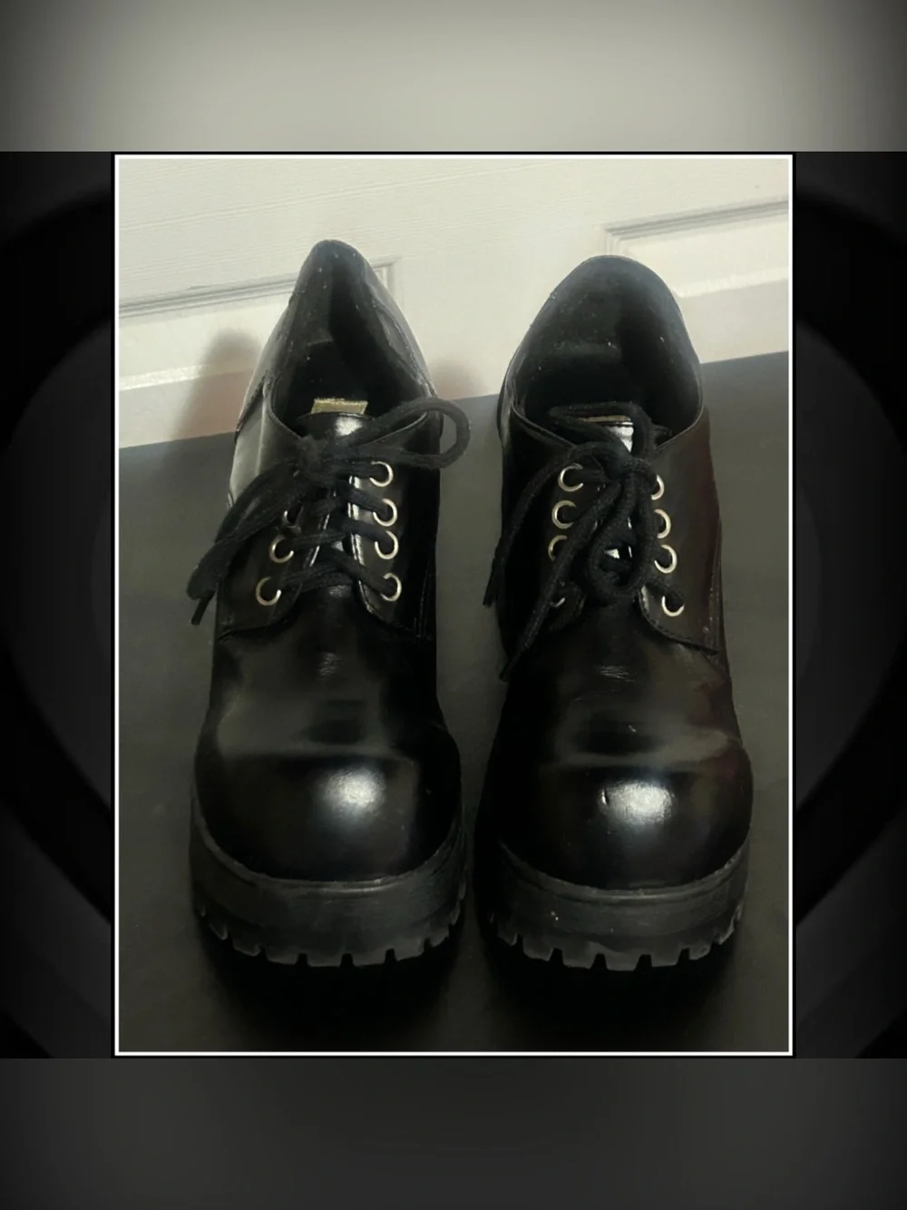 Vintage 90s Y2K Chunky Platform Oxfords